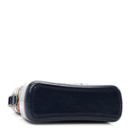 Chanel Tweed Calfskin Quilted Medium Gabrielle Hobo Navy