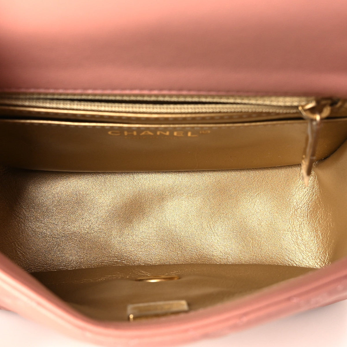Mini Quilted Lambskin Flap Shoulder Bag