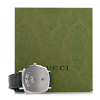 Gucci Stainless Steel Alligator 38mm Grip Quartz Watch Green