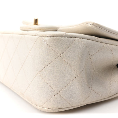 Mini Quilted Lambskin Flap Shoulder Bag