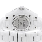 Chanel Stainless Steel Ceramic 33mm J12 Wanted de Chanel Watch White