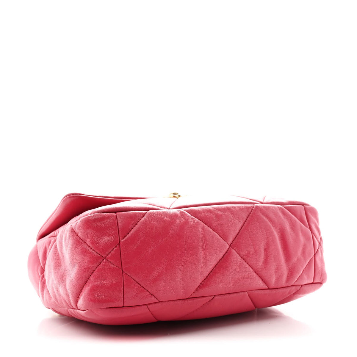 Medium Quilted Lambskin Flap Shoulder Bag