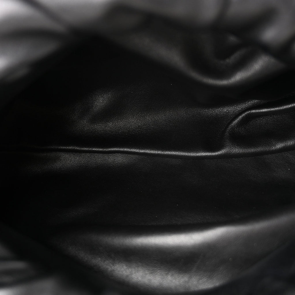 Bottega Veneta Calfskin The Chain Pouch Black