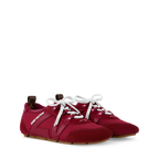 Women's LV Sneakerina Sneaker Ballerina Bordeaux Nylon Suede 1AIVJN