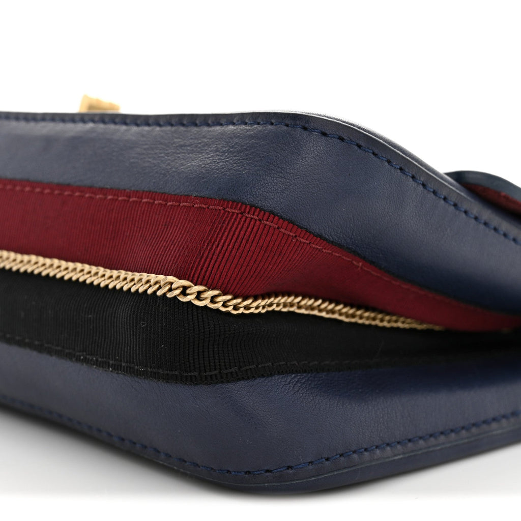Chanel Calfskin 2.55 Medals Reissue 225 Flap Navy