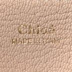 Chloe Grained Lambskin Drew Shoulder Bag Abstract White