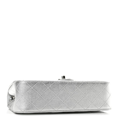 Medium Quilted Caviar Flap Shoulder Bag