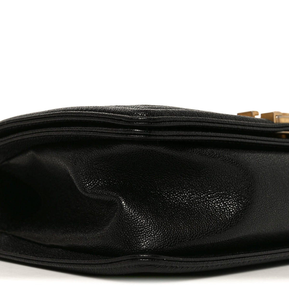 Medium Quilted Caviar Flap Shoulder Bag