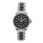 Tag Heuer Stainless Steel Ceramic Diamond 32mm Formula 1 Watch Black WAH1312