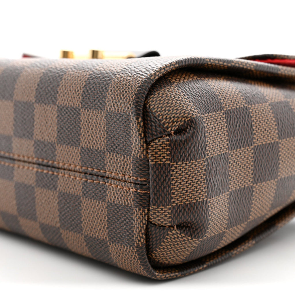 Louis Vuitton Damier Ebene Croisette Brown