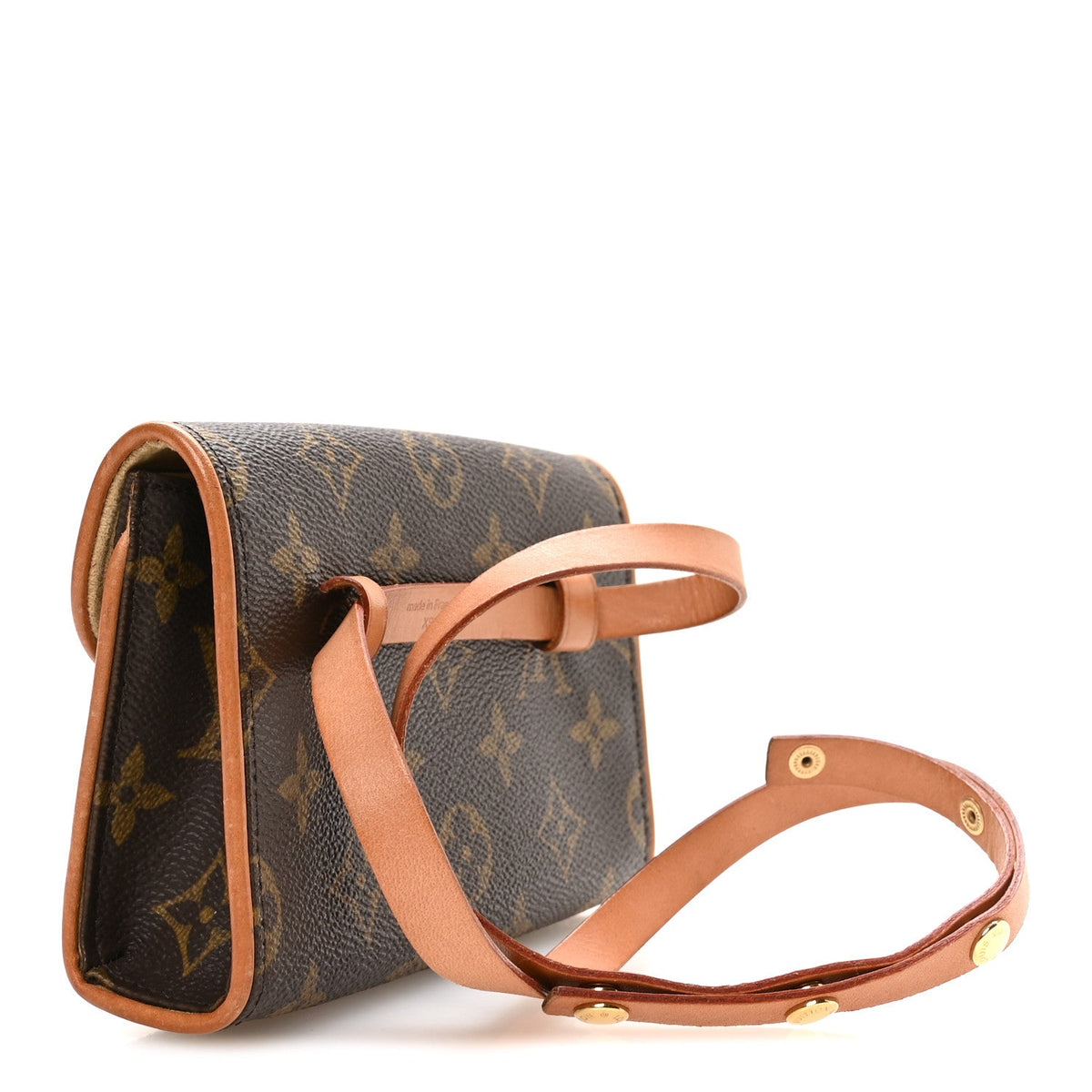Louis Vuitton Monogram Pochette Florentine XS Brown