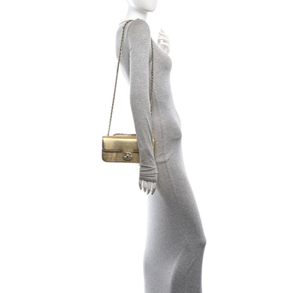 Small Calfskin Flap Shoulder Bag