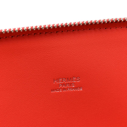 Taurillon Clemence Bolide 35 Rouge Pivoi Handbag