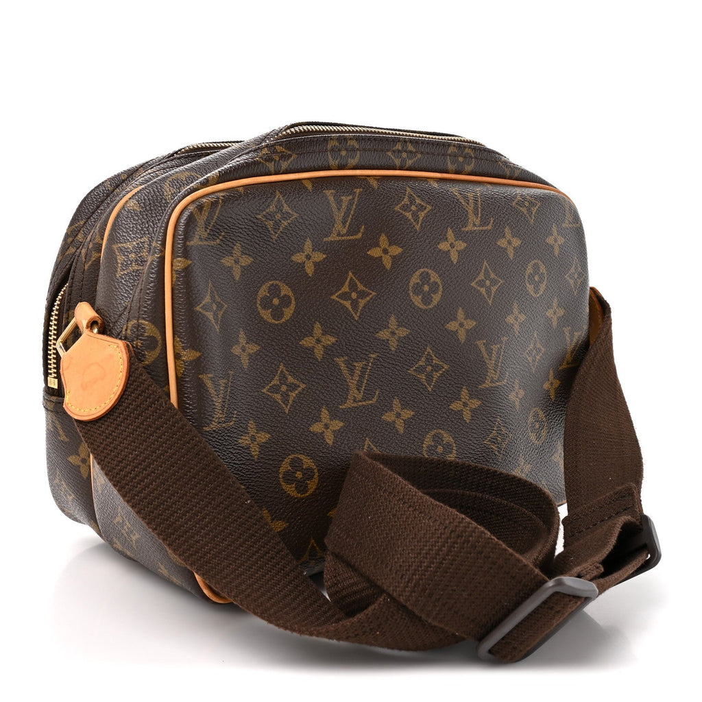 Louis Vuitton Monogram Reporter PM Brown