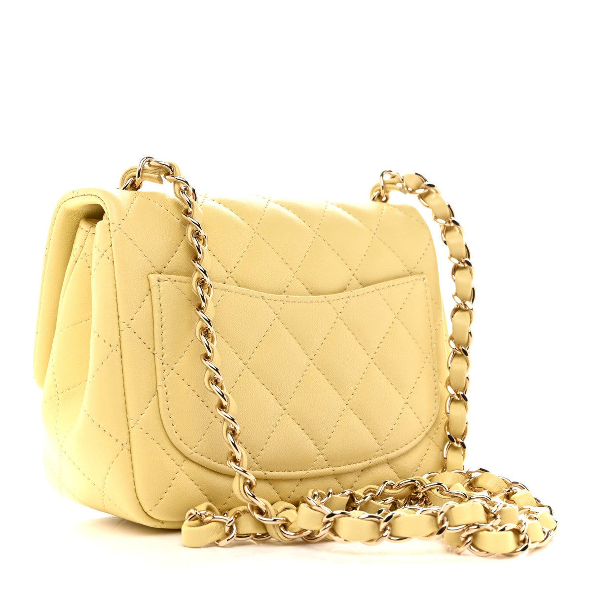 Mini Quilted Lambskin Flap Shoulder Bag