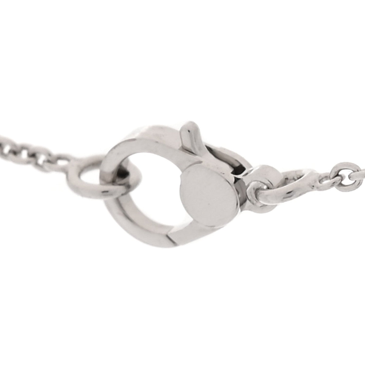 18K White Gold Diamond Finesse Pendant Necklace