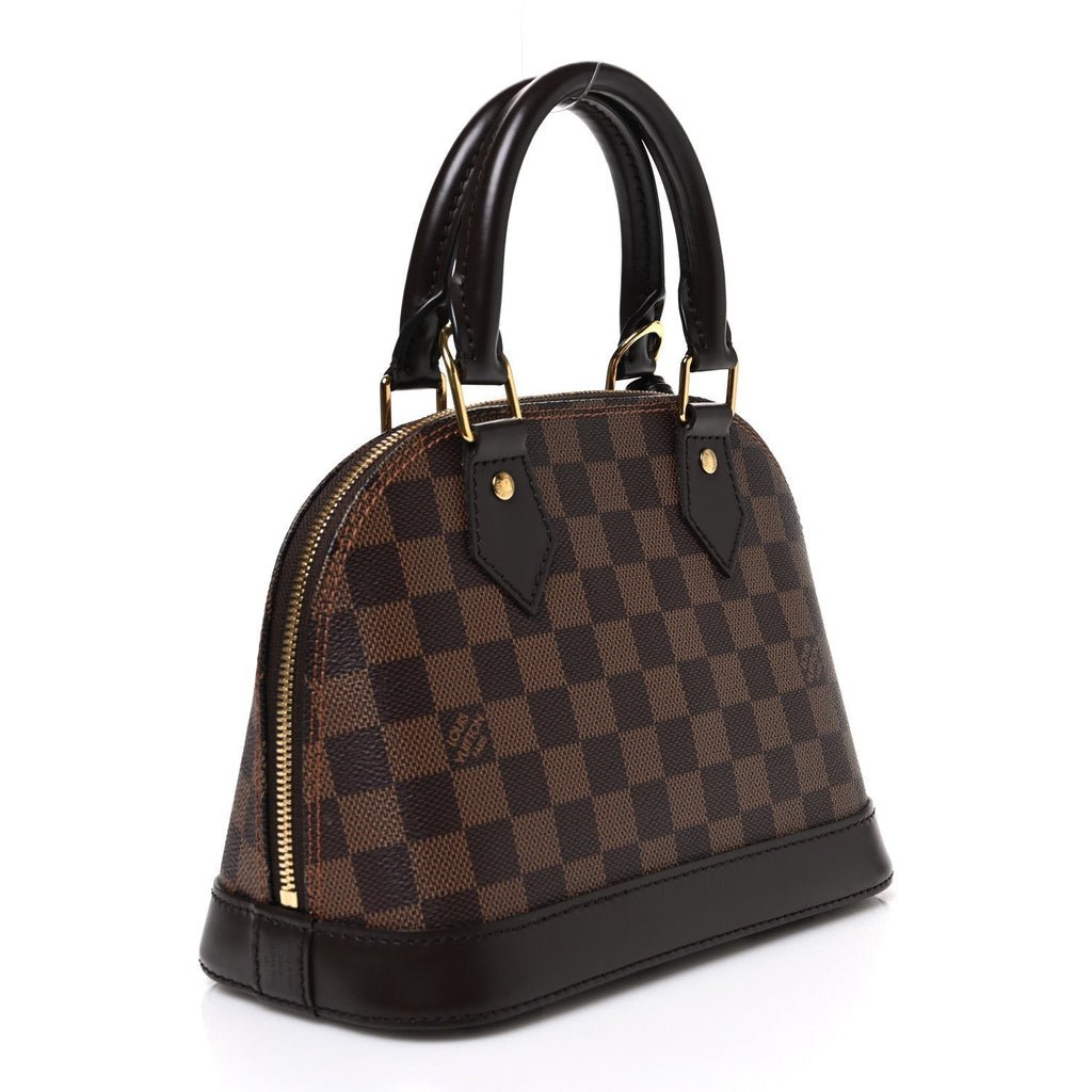 Louis Vuitton Damier Ebene Alma BB Brown