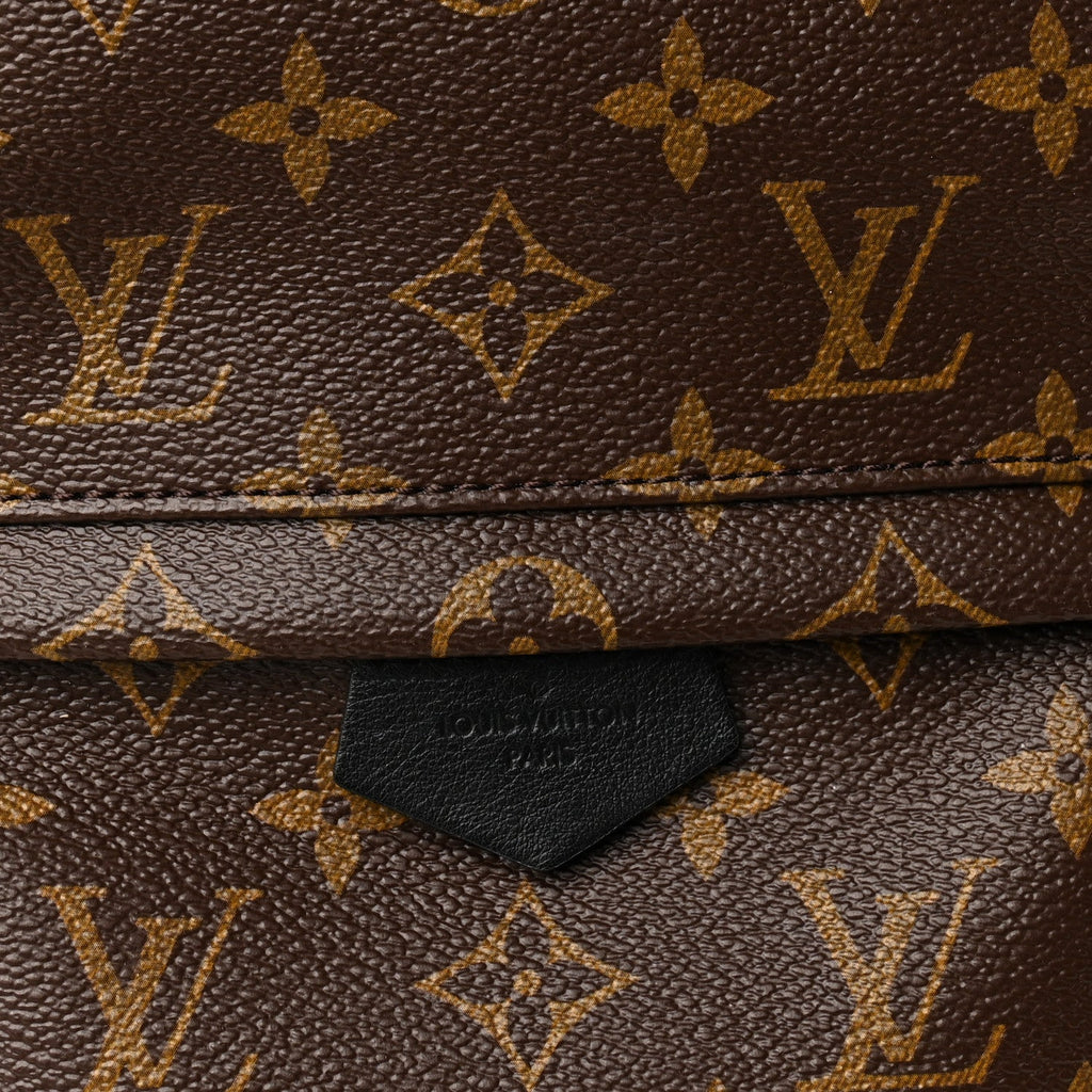 Louis Vuitton Monogram Coated Canvas Palm Springs Backpack PM Brown