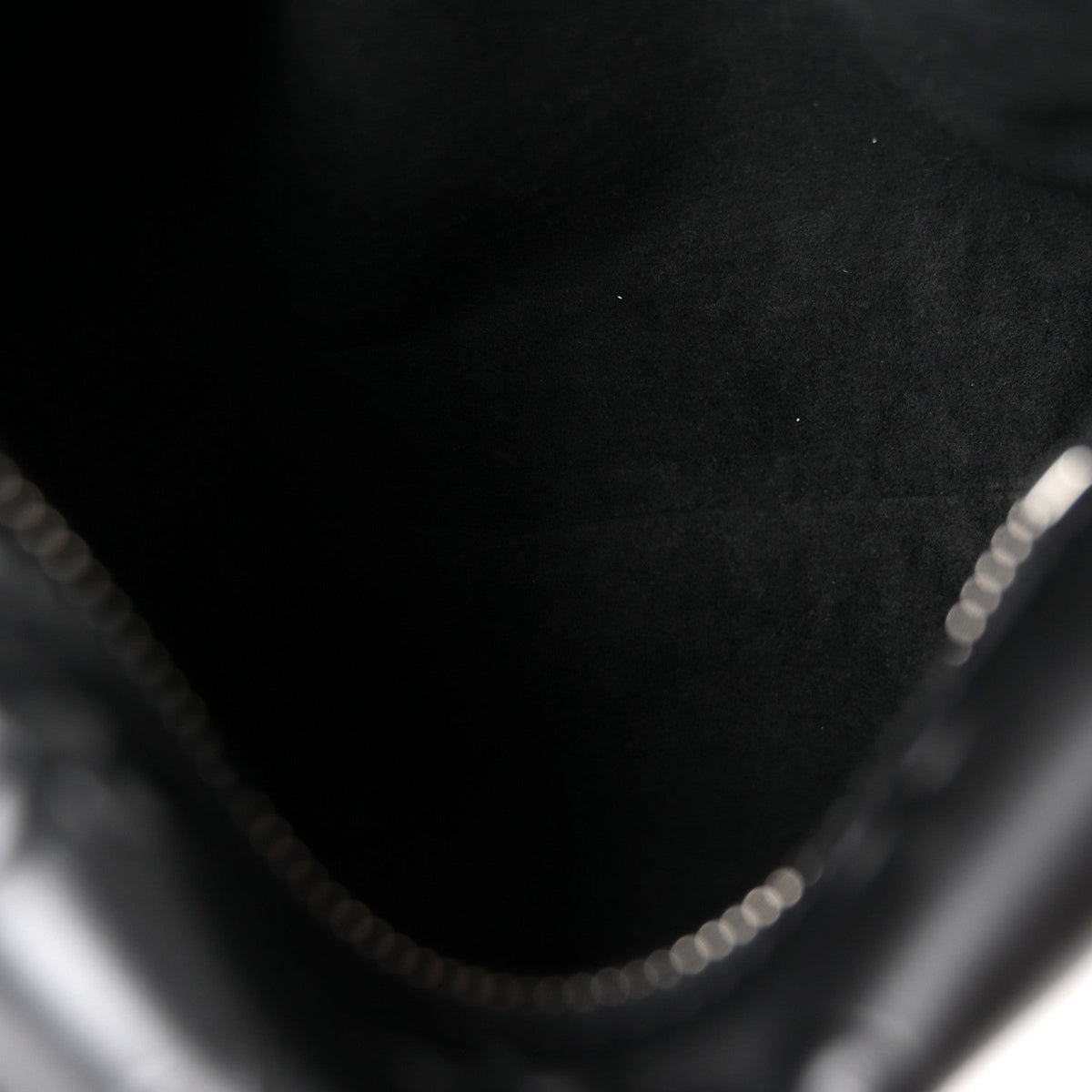 Louis Vuitton Calfskin Debossed Monogram Side Trunk Black