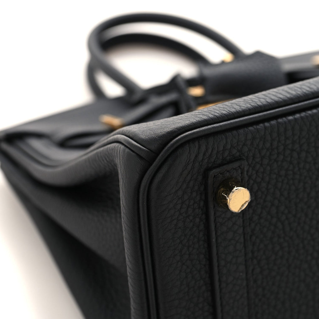 Hermes Togo 25cm Birkin Bag Black