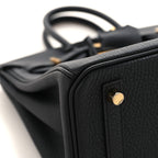 Hermes Togo 25cm Birkin Bag Black