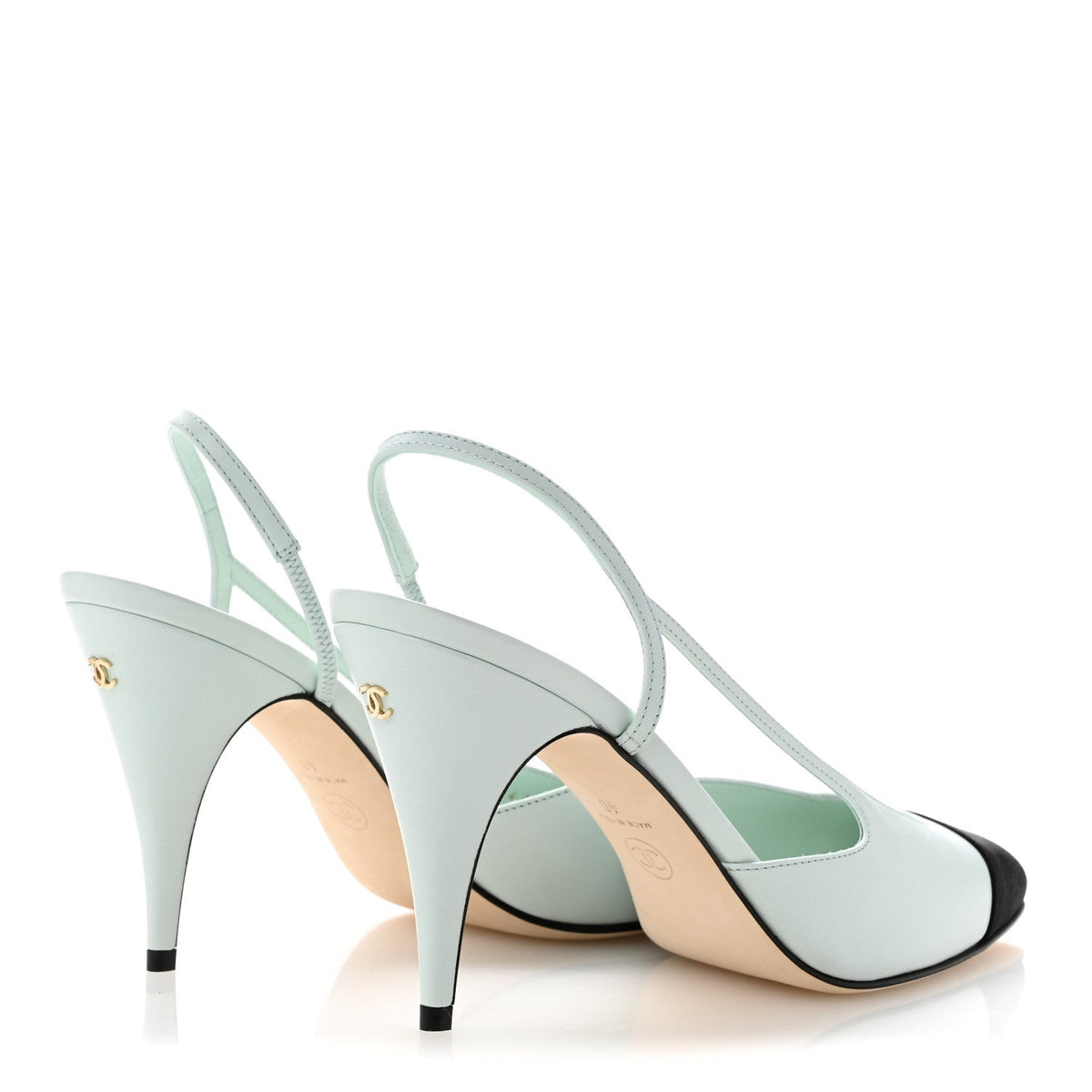 Chanel Cap Toe Slingback Women's Shoes