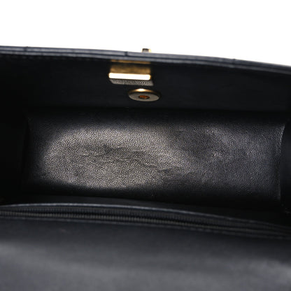 Mini Lambskin Calfskin Flap Shoulder Bag
