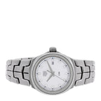 Tag Heuer Stainless Steel Diamond Mother of Pearl 32mm Link Watch WBC1312