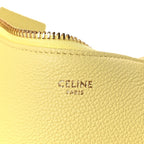 Celine Supple Grained Calfskin Teen Lulu Shoulder Bag Soft Lime