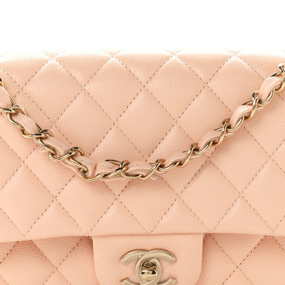 Medium Quilted Caviar Flap Shoulder Bag