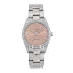 Rolex Stainless Steel 34mm Air-King Precision Watch Pink 14010