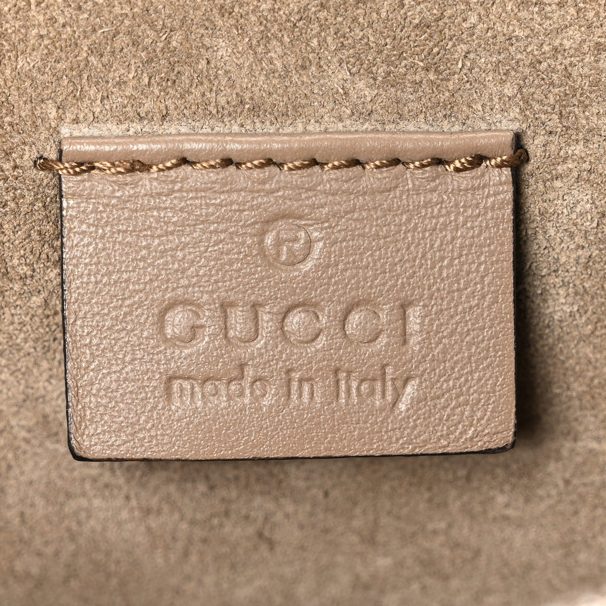 Gucci GG Supreme Monogram Small Dionysus Shoulder Bag Taupe