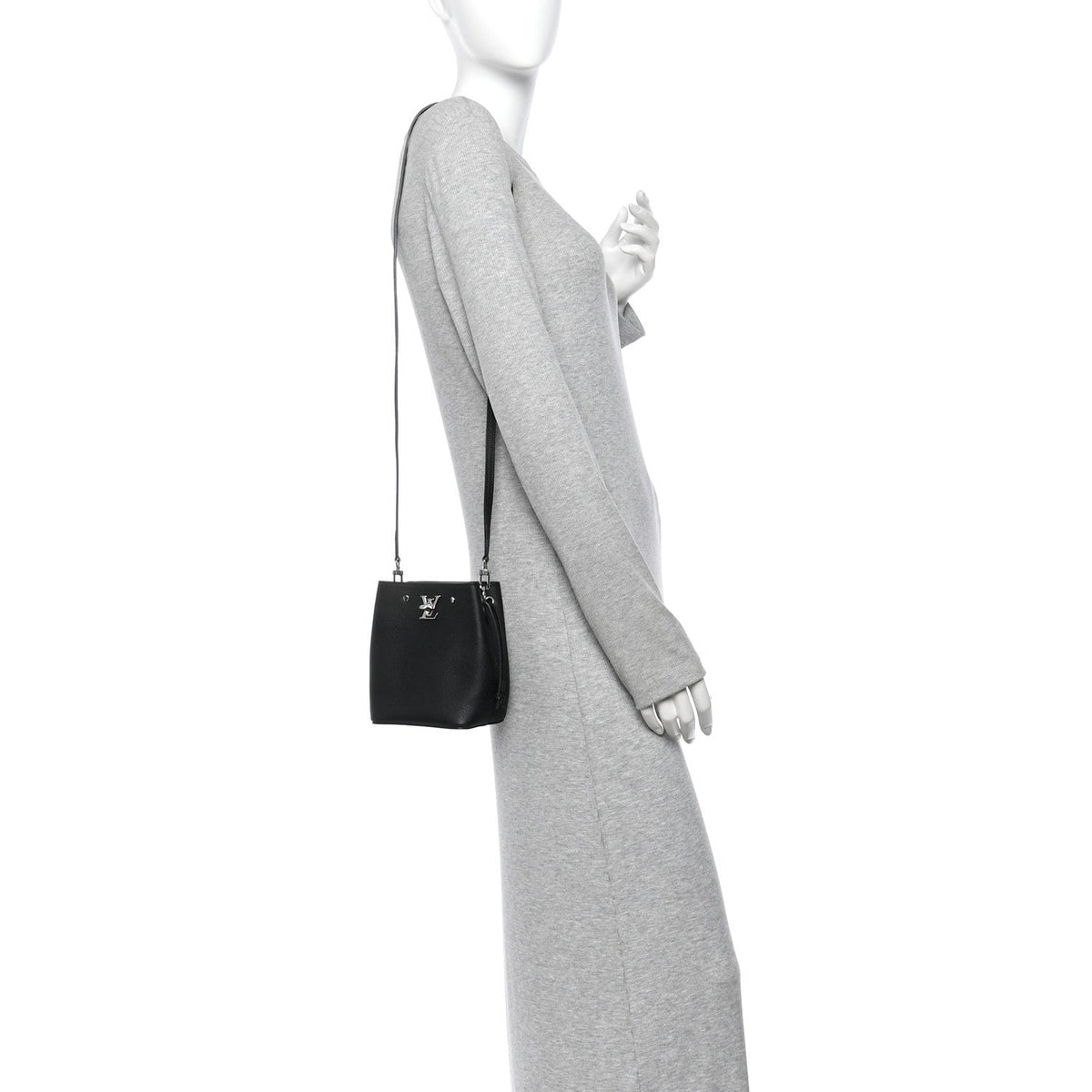 Nano Calfskin Bucket Bag