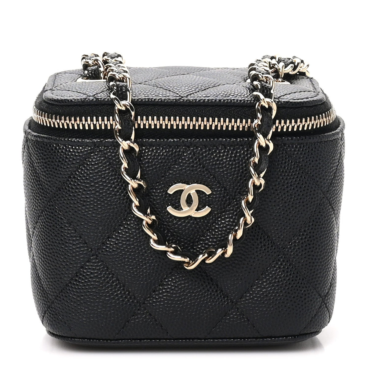 Mini Quilted Caviar Handbag
