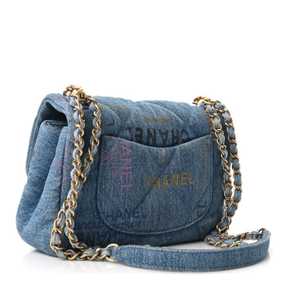 Mini Quilted Flap Shoulder Bag