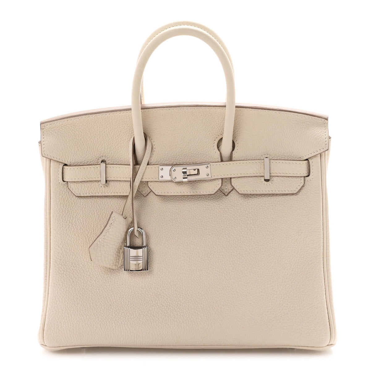 Togo Birkin 25 Craie Handbag