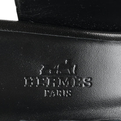 Hermes Nappa Women's Lover 40 Pumps 35.5 Black