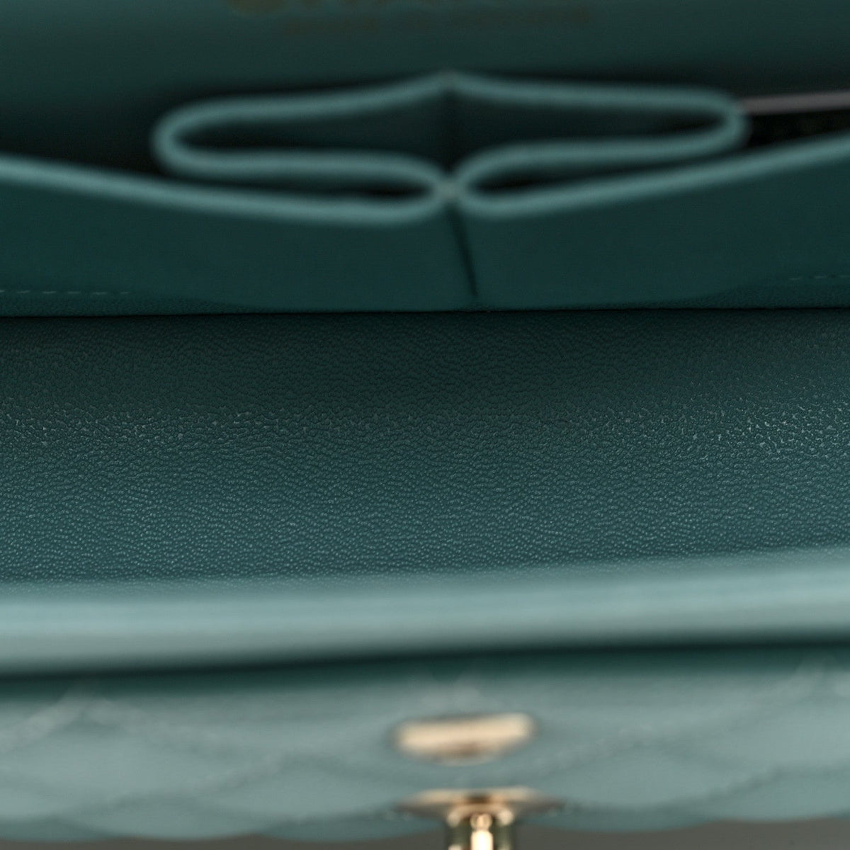 Chanel Caviar Quilted Small Double Flap Light Blue
