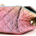 Chanel Metallic Goatskin Quilted Mini 2.55 Reissue Flap Multicolor
