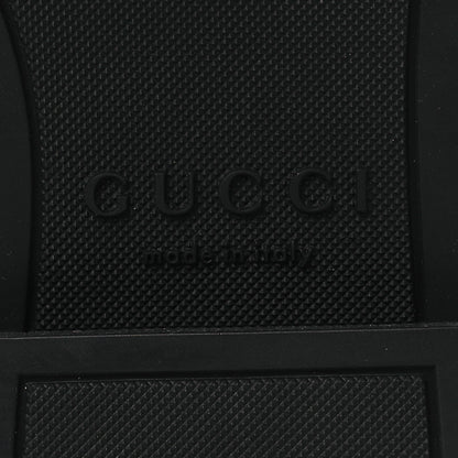 Gucci Shiny Calfskin Women's Michelangelo Slim Horsebit Riding Boots 38 Black