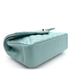 Chanel Caviar Quilted Small Double Flap Light Blue