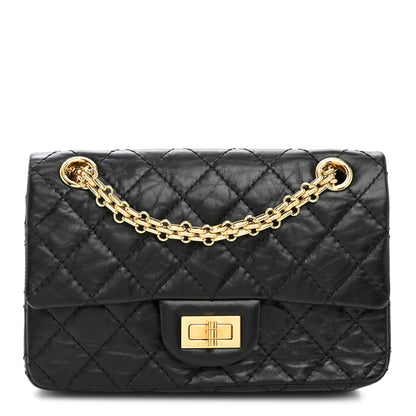 Mini Quilted Calfskin Flap Shoulder Bag