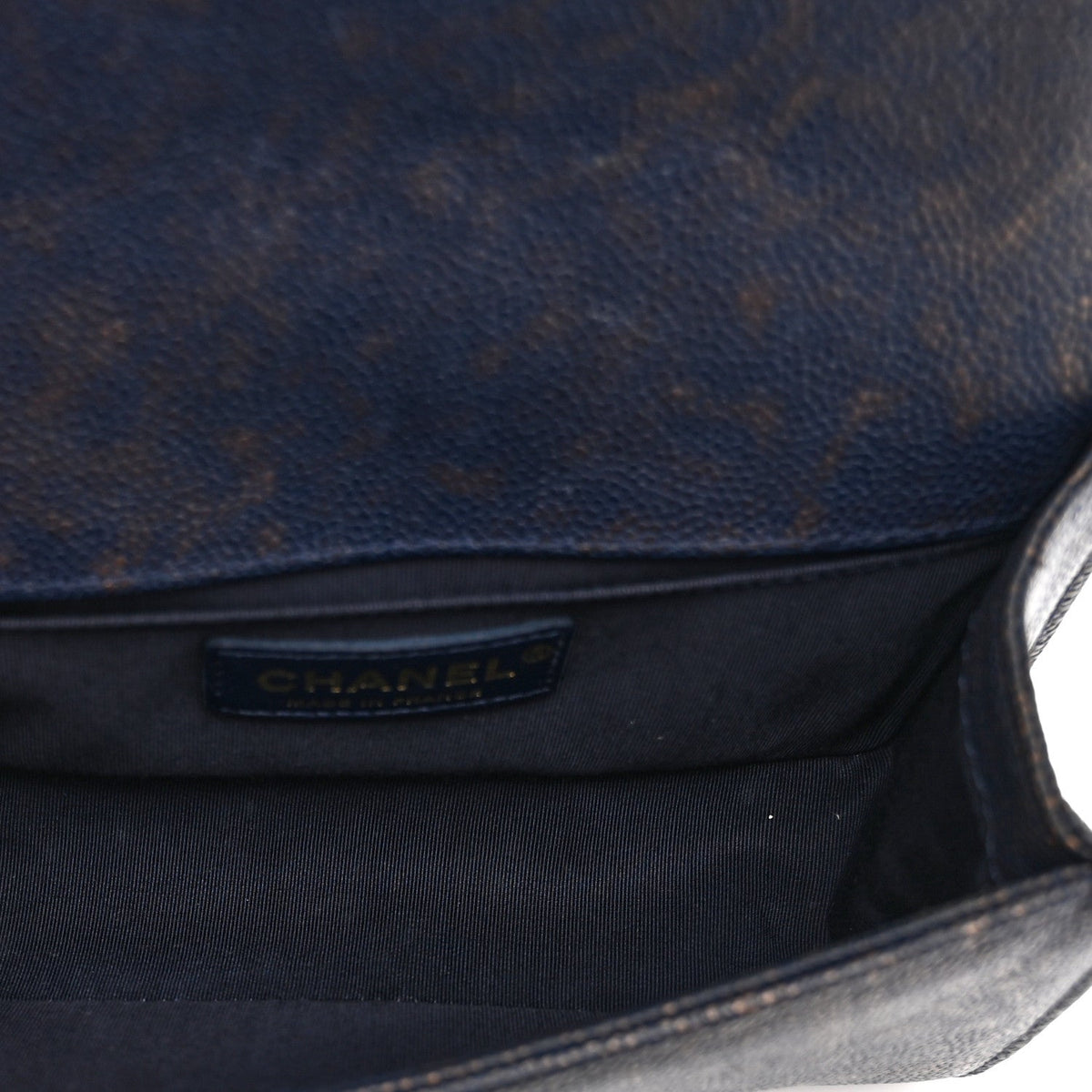 Small Caviar Flap Shoulder Bag