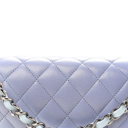 Medium Quilted Lambskin Flap Shoulder Bag