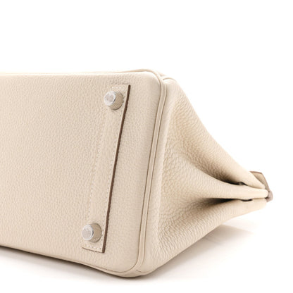 Togo Birkin 25 Craie Handbag