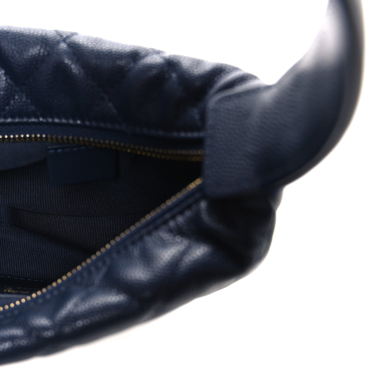 Quilted Caviar Hobo Bag