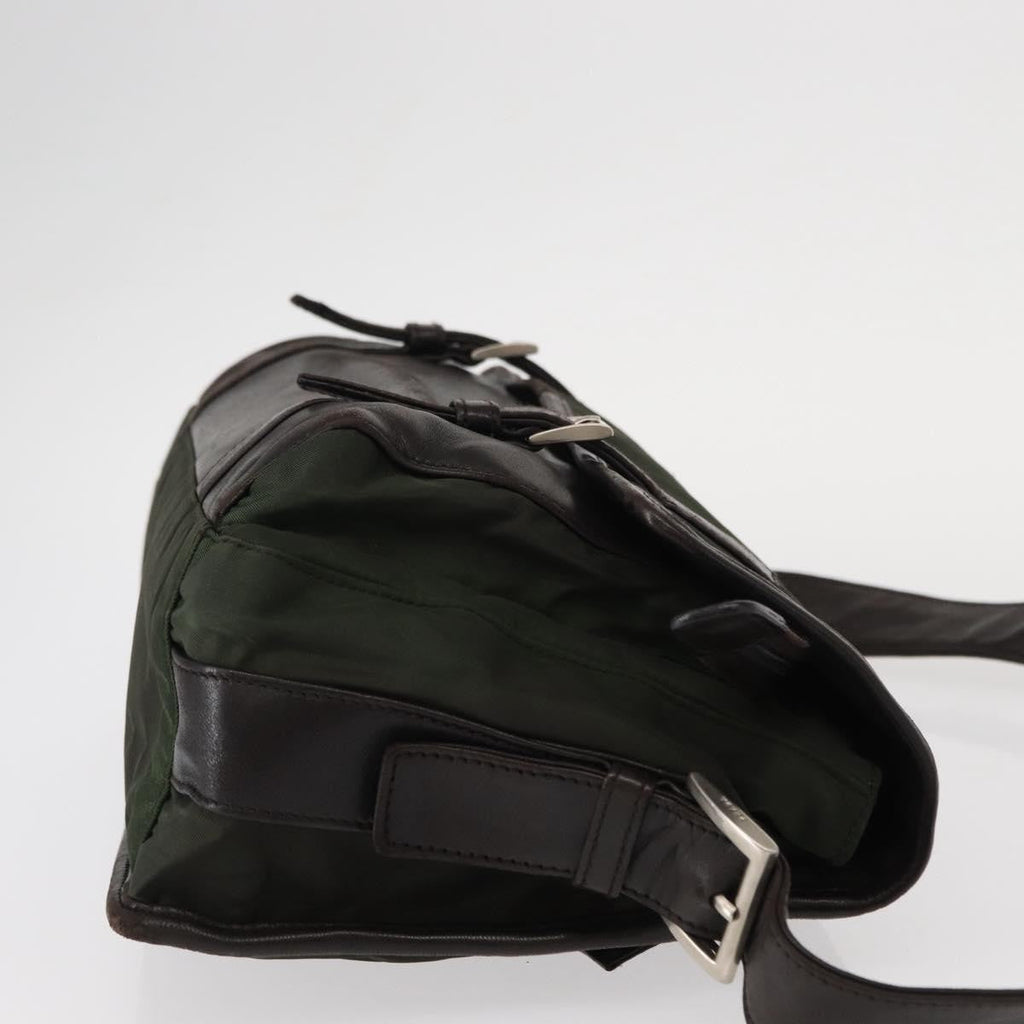 Zip Buckle Messenger Bag Tessuto Medium