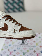 LV x Nike SB Dunk Low Brown/White Monogram Edition