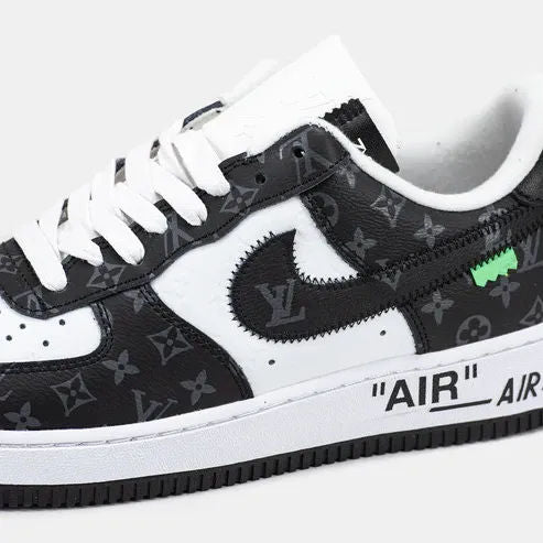 Louis Vuitton x Nike Air Force 1 Low â€˜Virgil Abloh â€“ Black White Monogramâ€™