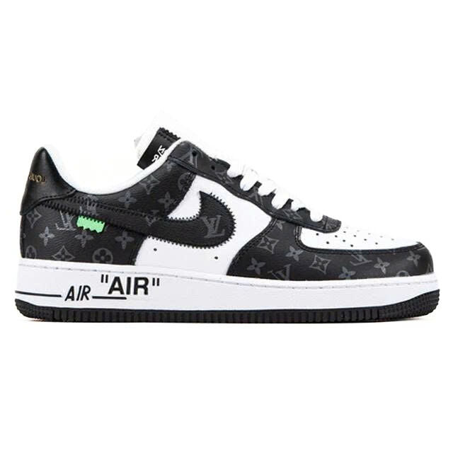 Louis Vuitton x Nike Air Force 1 Low â€˜Virgil Abloh â€“ Black White Monogramâ€™
